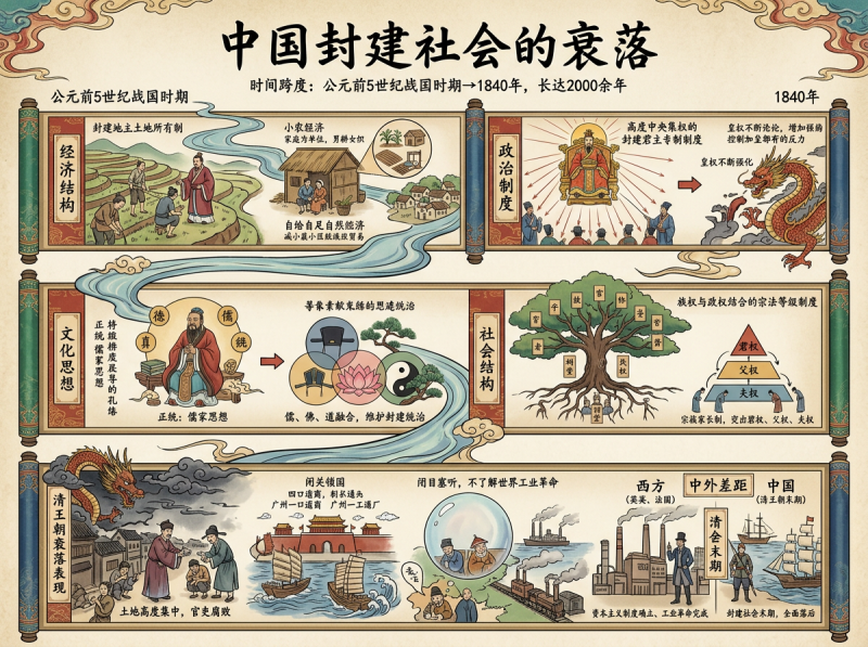 图说-中国封建社会的衰落-智题库-测试站